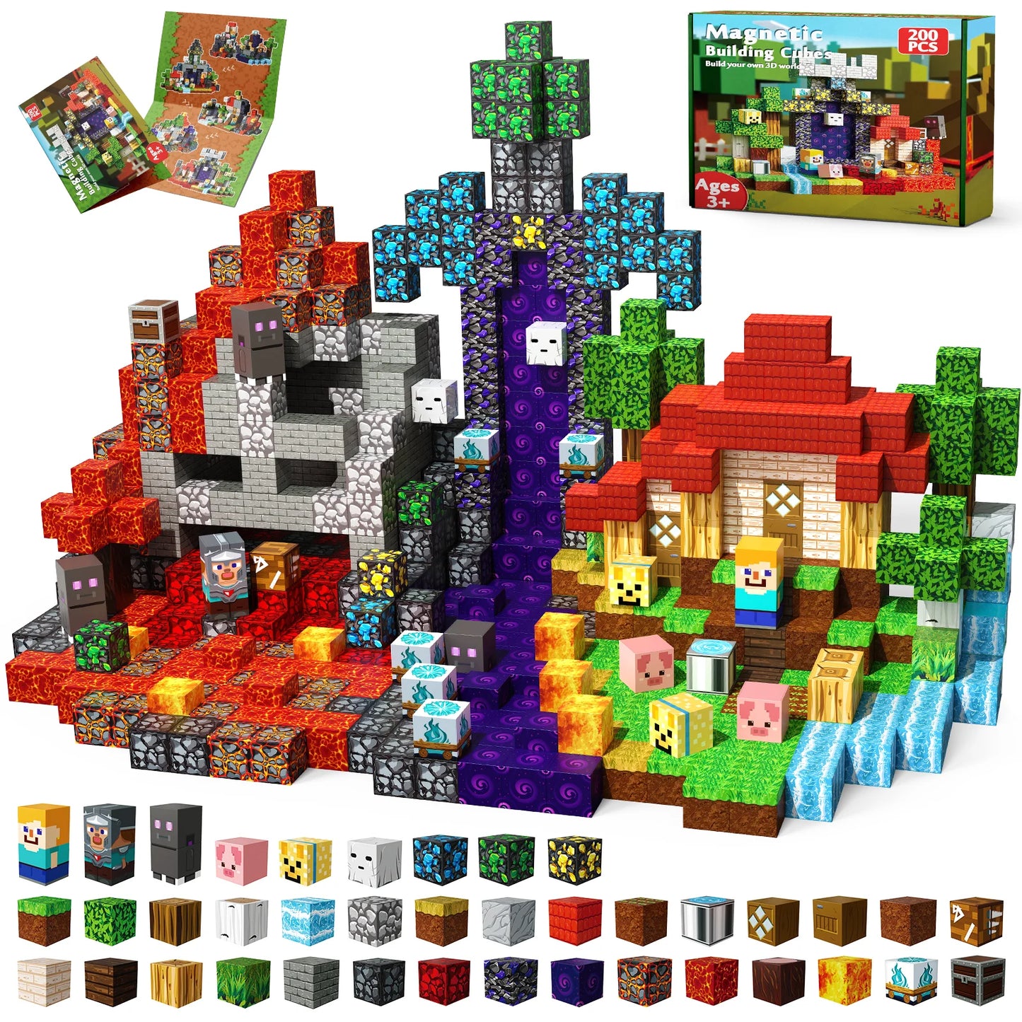 MagBlock™ Adventure Building Block Set