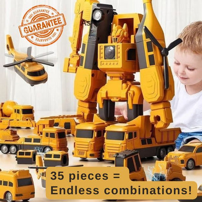 Magnetic Truck and Robot Set
