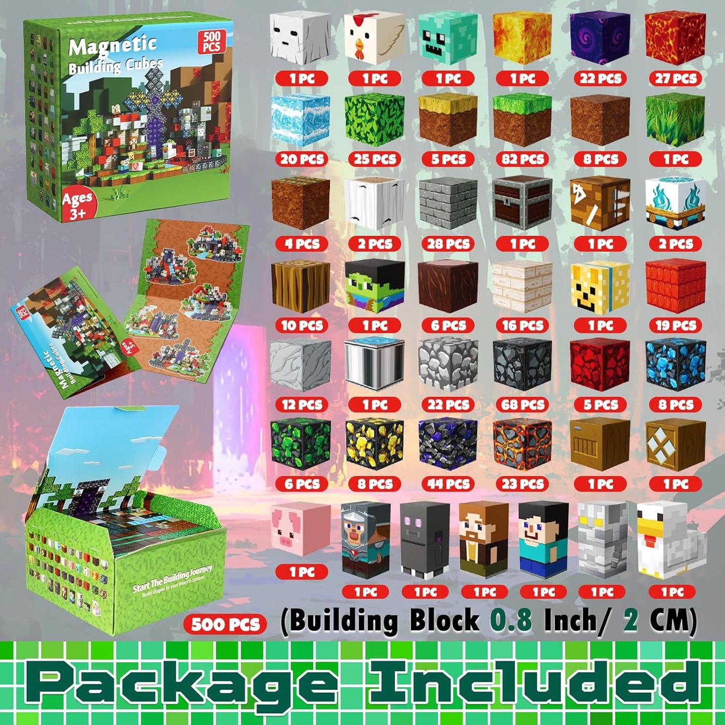 MagBlock™ Adventure Building Block Set