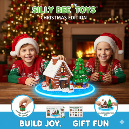 Holiday Edition - Magnetic Building Block Fun!