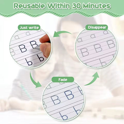 MagGroove™ Reusable Tracing Book Set - 4 books included!