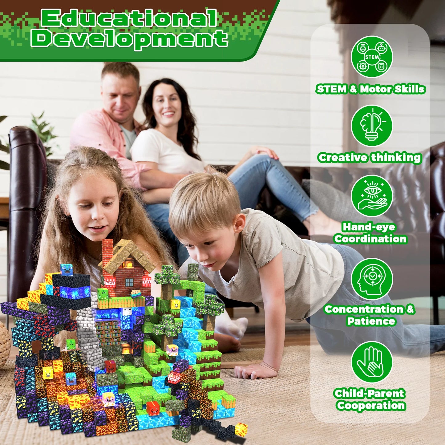 MagBlock™ Adventure Building Block Set