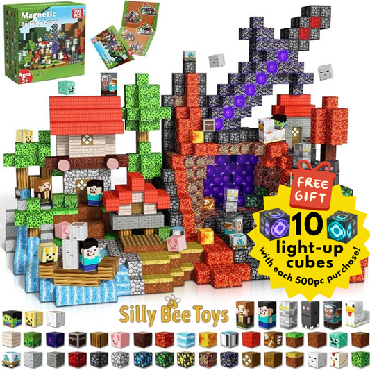500pc Ultimate MagBlock™ Adventure Building Block Set - Free Gift!