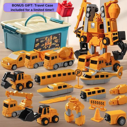 Magnetic Truck and Robot Set