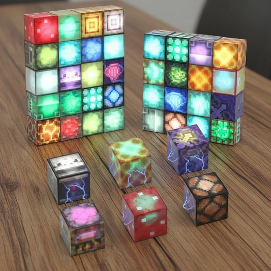Magnetic Light-Up Cubes - perfect addition to any Adventure Set