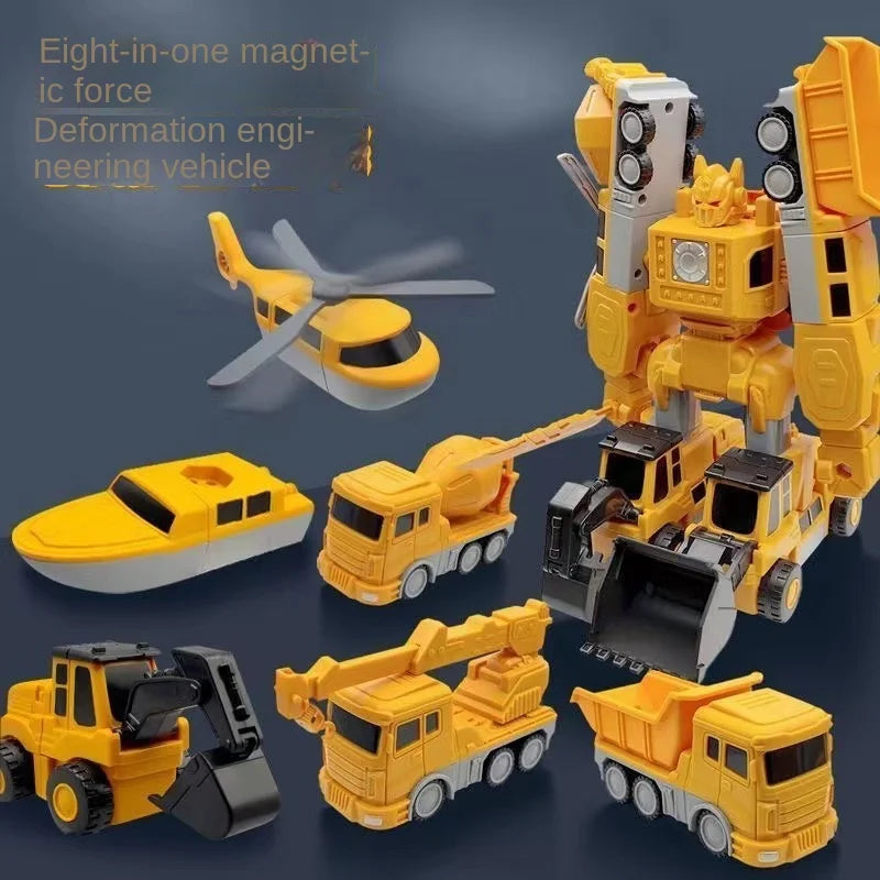 MagBot™ Transforming Car and Robot Set