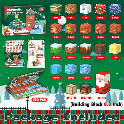 Holiday Edition - Magnetic Building Block Fun!
