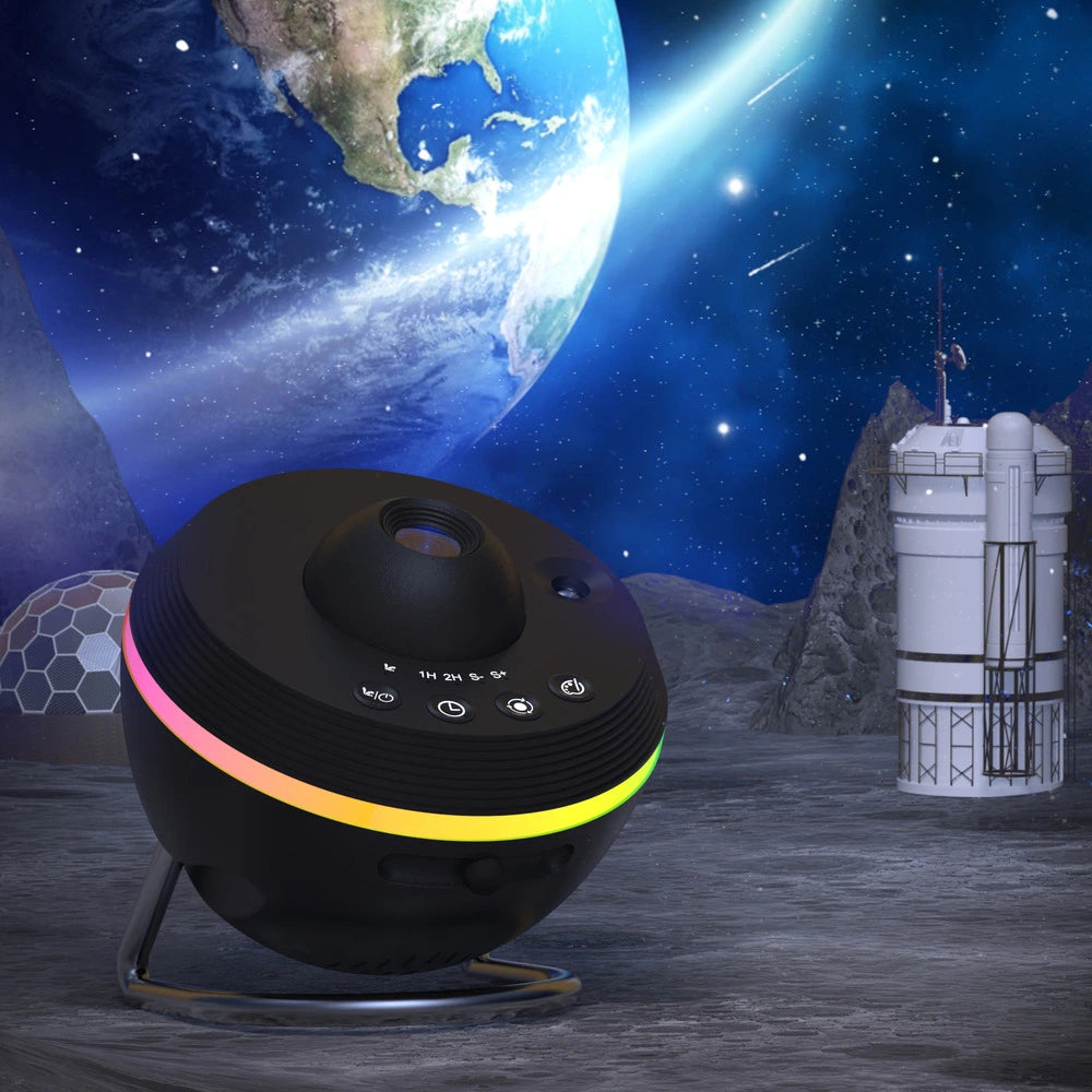 MoonGlo™ HD PRO Night Sky Projector with 13 Image Discs