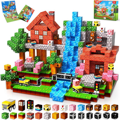 Creative Magnetic Building Fantasy Sets