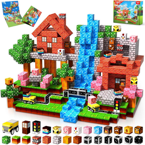 Creative Magnetic Building Fantasy Sets