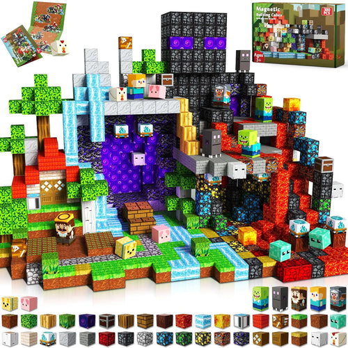 Magnetic Adventure World Block Set