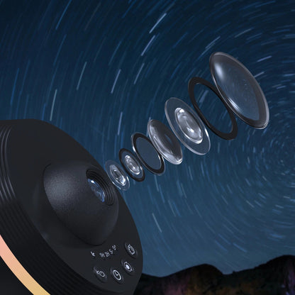 MoonGlo™ HD PRO Night Sky Projector with 13 Image Discs
