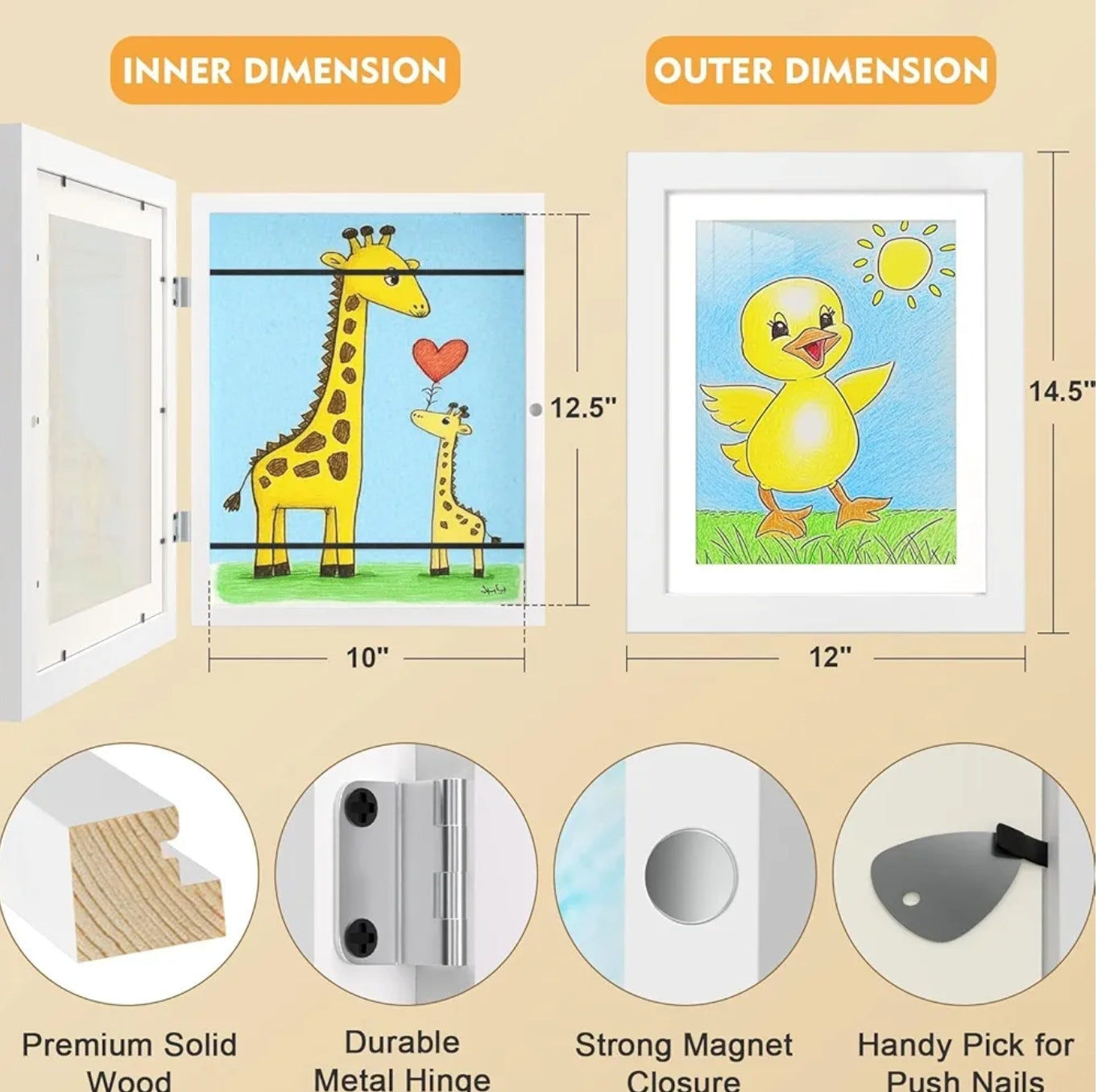 See&Store™ Kids Art Display Frame